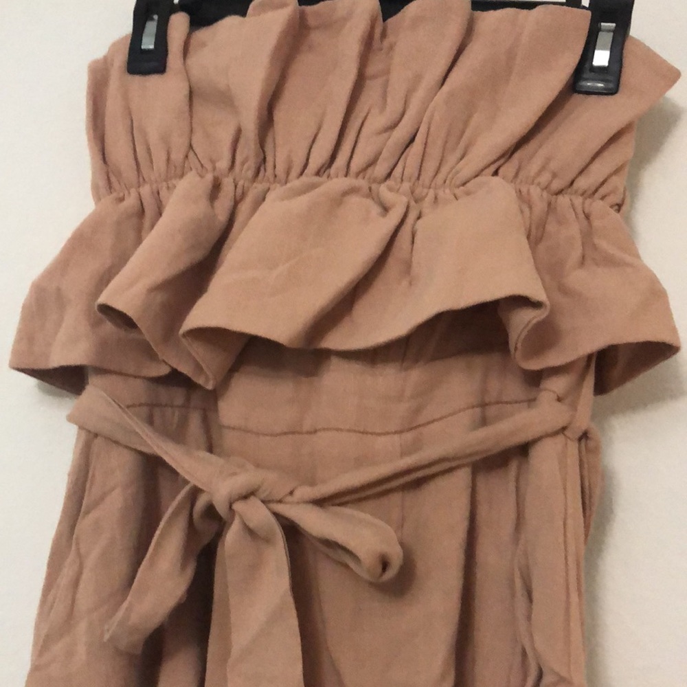 Mittoshop Strapless Ruffle Romper - Picture 3 of 6